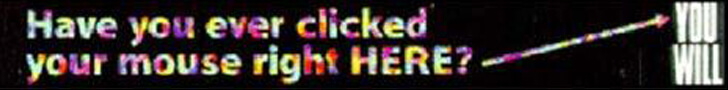 The first web banner ad picture