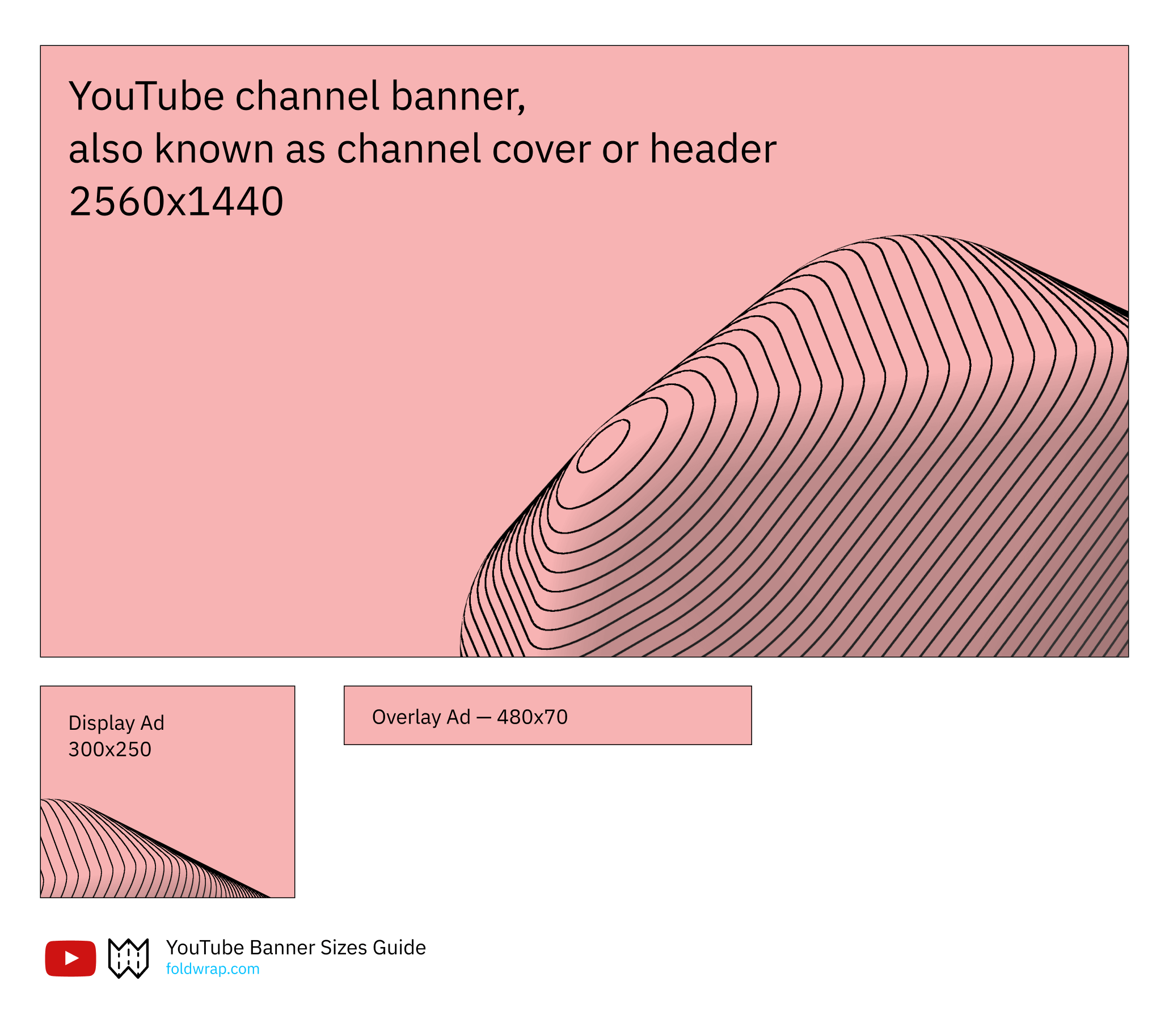 Youtube Banner Sizes Cheat-Sheet